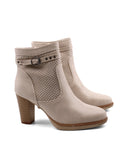 Stivaletto beige da donna