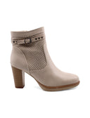 Stivaletto beige da donna