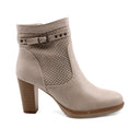 Stivaletto beige da donna