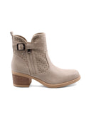 Stivaletto beige da donna