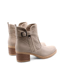 Stivaletto beige da donna