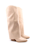 Stivale texano con risvolto da donna