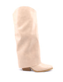 Stivale texano con risvolto da donna