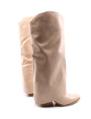 Stivale texano con risvolto da donna