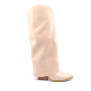 Stivale texano con risvolto da donna