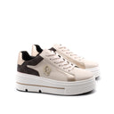 Sneaker zeppa da donna
