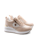 Sneaker con zeppa da donna