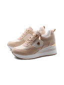 Sneaker con zeppa da donna