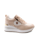 Sneaker con zeppa da donna