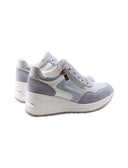 Sneaker con zeppa da donna