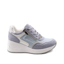Sneaker con zeppa da donna