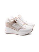 Sneaker con zeppa da donna
