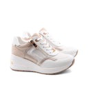 Sneaker con zeppa da donna