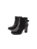 Ankle boot nero da donna