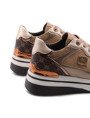 Sneaker con zeppa da donna
