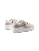Sneaker platform con lacci gioiello