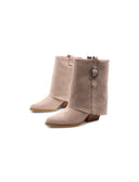 Stivale texano con risvolto da donna