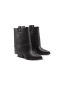 Stivale texano con risvolto da donna