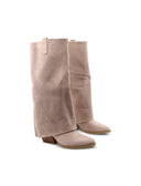 Stivale texano con risvolto da donna