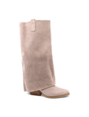 Stivale texano con risvolto da donna