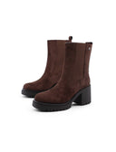Chelsea boots scamosciato da donna
