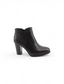 Stivaletto ankle boot con plateau donna