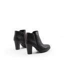 Stivaletto ankle boot con plateau donna