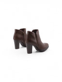 Stivaletto ankle boot con plateau donna