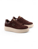 Sneaker platform in tessuto da donna