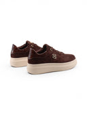 Sneaker platform in tessuto da donna
