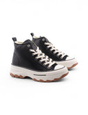 Sneaker platform alta con suola chunky