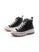 Sneaker platform alta con suola chunky