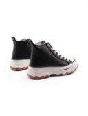 Sneaker platform alta con suola chunky