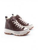 Sneaker platform alta con suola chunky