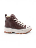 Sneaker platform alta con suola chunky