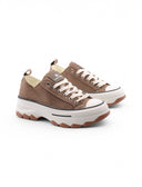 Sneakers platform con suola chunky