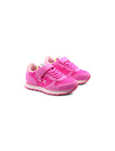 Sneaker con dettagli suede da bimba