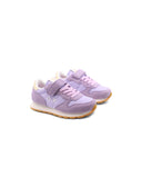 Sneaker con dettagli suede da bimba