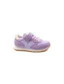 Sneaker con dettagli suede da bimba