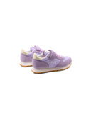 Sneaker con dettagli suede da bimba