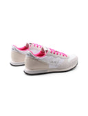 Sneaker con glitter da donna