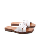 Ciabattina in pelle da donna