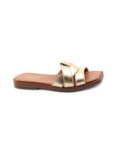 Ciabattina in pelle da donna