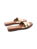 Ciabattina in pelle da donna