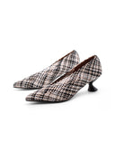 Décolleté kitten heel a mandorla donna