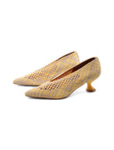 Décolleté kitten heel a mandorla donna