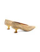 Décolleté kitten heel a mandorla donna