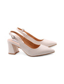 Décolleté slingback a punta da donna