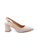 Décolleté slingback a punta da donna