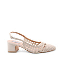 Décolleté slingback intrecciata donna
